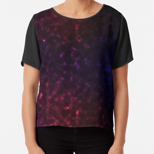 Galaxy Roblox Crop Top T Shirt