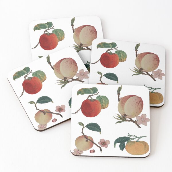 Item preview, "Vintage Fruit" Orchard Wall Art - fruit wall art, botanical fruits home decor, vintage fruit, Prints, designed and sold by rdreubss7.