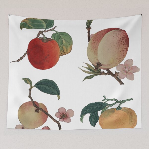 Item preview, "Vintage Fruit" Orchard Wall Art - fruit wall art, botanical fruits home decor, vintage fruit, Prints, designed and sold by rdreubss7.