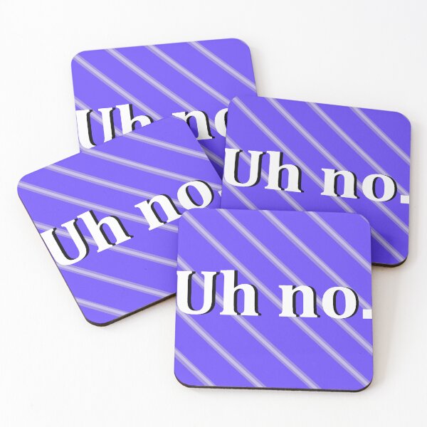 Item preview, Uh no (Design 17 of 25) designed and sold by BadgertheBagel.