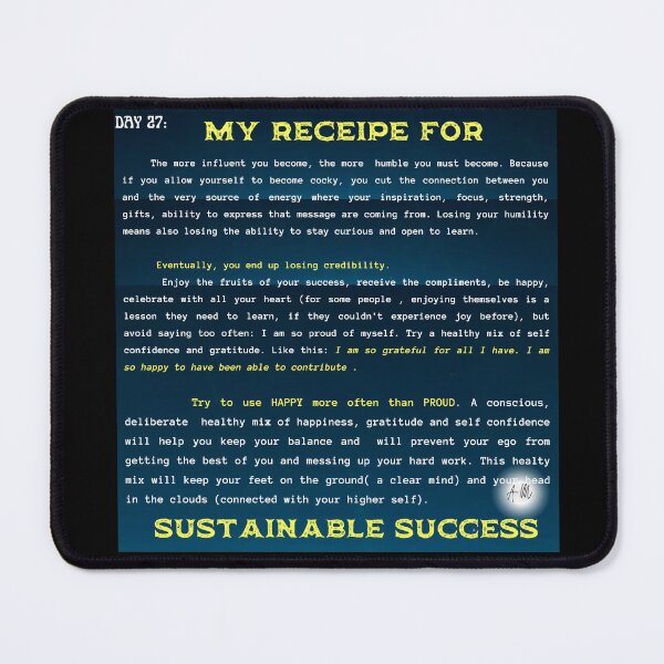 Item preview, Day 27 of the year: My receipe for sustainable success designed and sold by BuddyBoots.