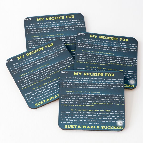 Item preview, Day 27 of the year: My receipe for sustainable success designed and sold by BuddyBoots.