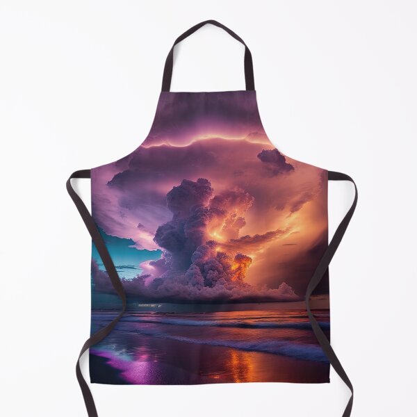Item preview, Insane weather phenomenon: Colorful Lightning Sky designed and sold by RK - Shop.