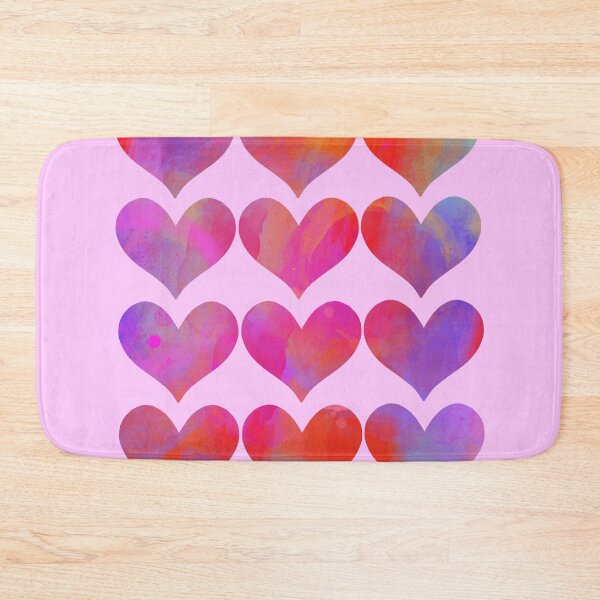 Item preview, Painted Valentines day hearts for women, unique one of a kind designed and sold by SleeplessLady.