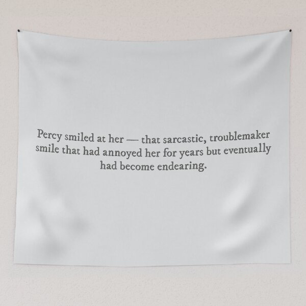 Item preview, The Mark of Athena quote designed and sold by percqbeths.
