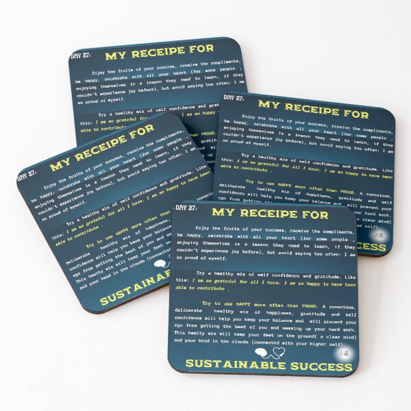 Item preview, Day 27 of the year: My receipe for sustainable success designed and sold by BuddyBoots.
