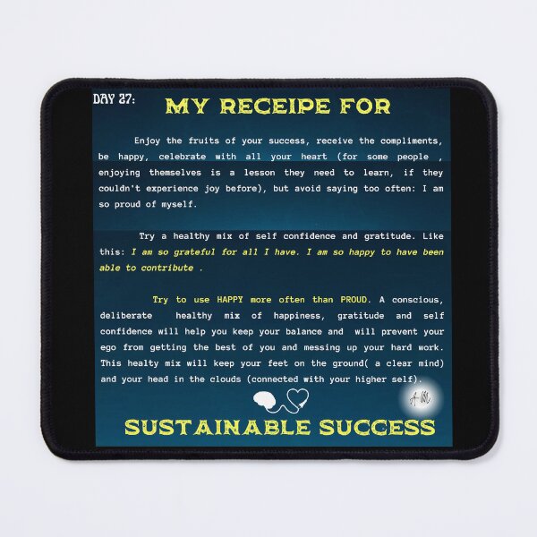 Item preview, Day 27 of the year: My receipe for sustainable success designed and sold by BuddyBoots.