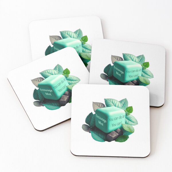 Item preview, Encourage Mint designed and sold by MichellesMedArt.