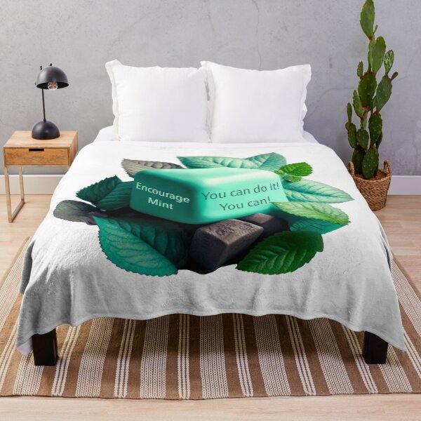 Item preview, Encourage Mint designed and sold by MichellesMedArt.