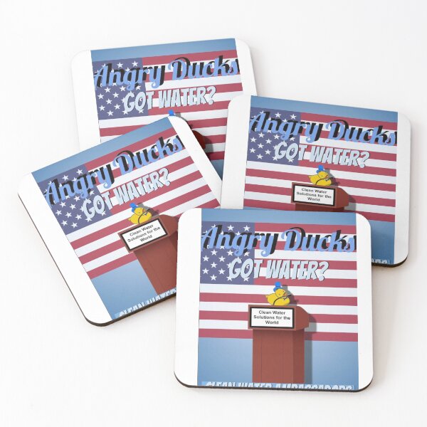 Item preview, Angry Ducks Clean Water Ambassadors designed and sold by Kin9Me.