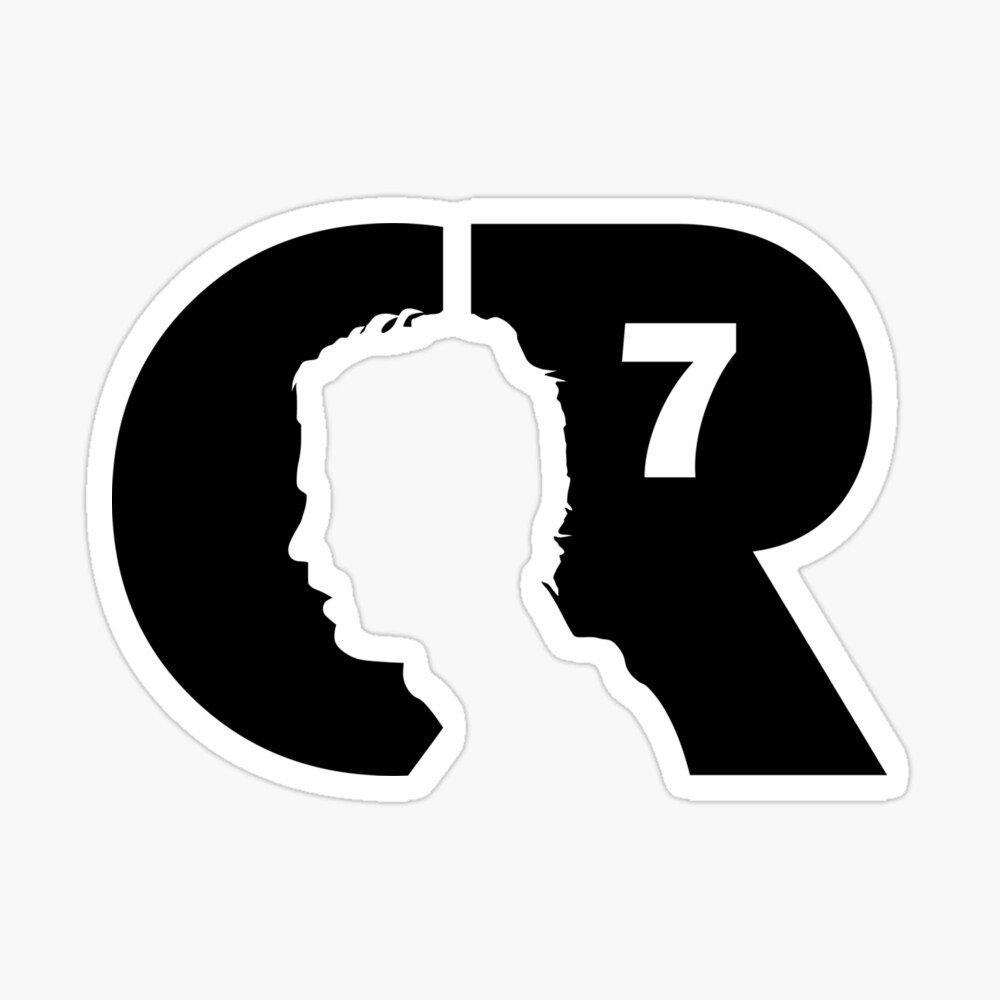 Download Running CR7 3D Real Madrid Logo Wallpaper | Wallpapers.com