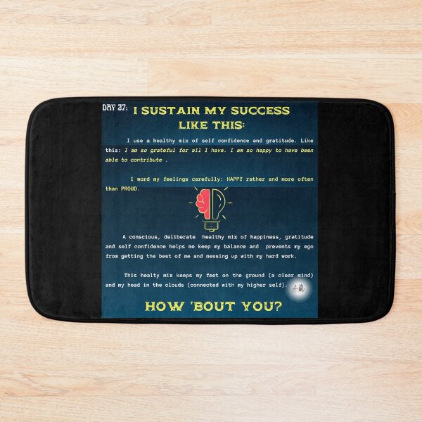 Item preview, Day 27 of the year: I sustain my success like this.How 'bout you? designed and sold by BuddyBoots.