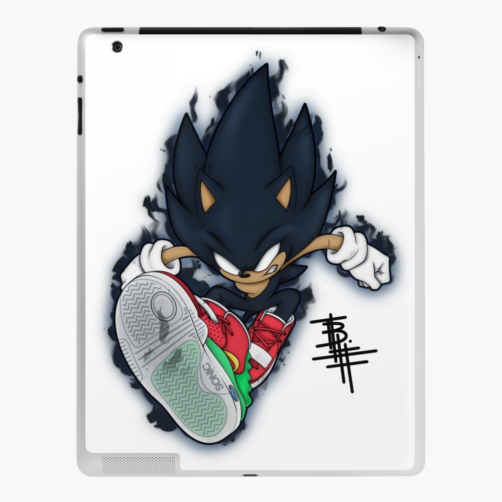 Dark Sonic' Poster, picture, metal print, paint by Sonic the