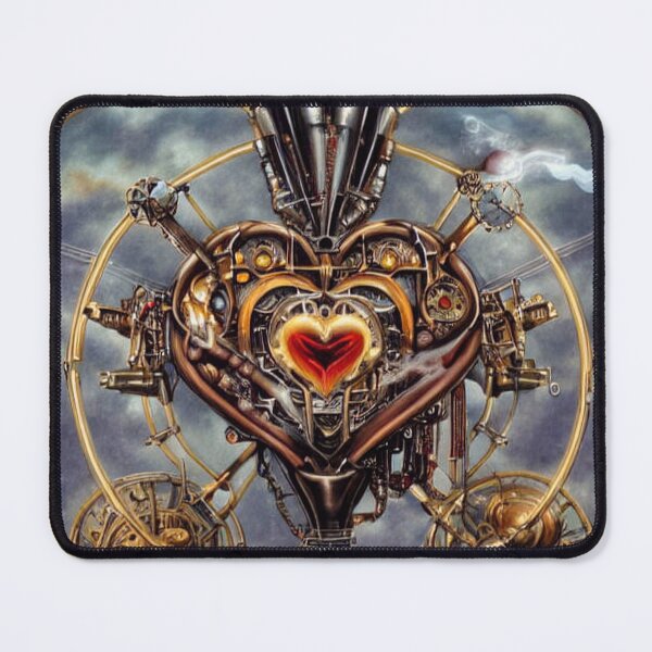 Item preview, Steampunk mechanical heart designed and sold by Dendros-Studio.
