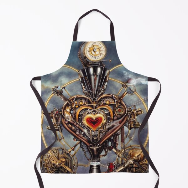 Item preview, Steampunk mechanical heart designed and sold by Dendros-Studio.