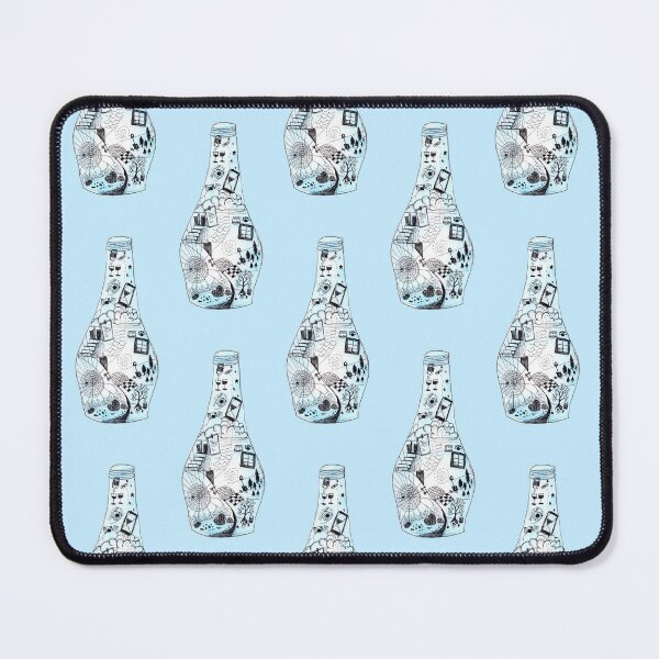 Item preview, Must be an answer in one of these bottles - blue designed and sold by JenPolegattoArt.