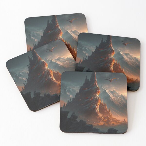 Item preview, Dragon Fantasy Landscape designed and sold by ArcaneVisions.