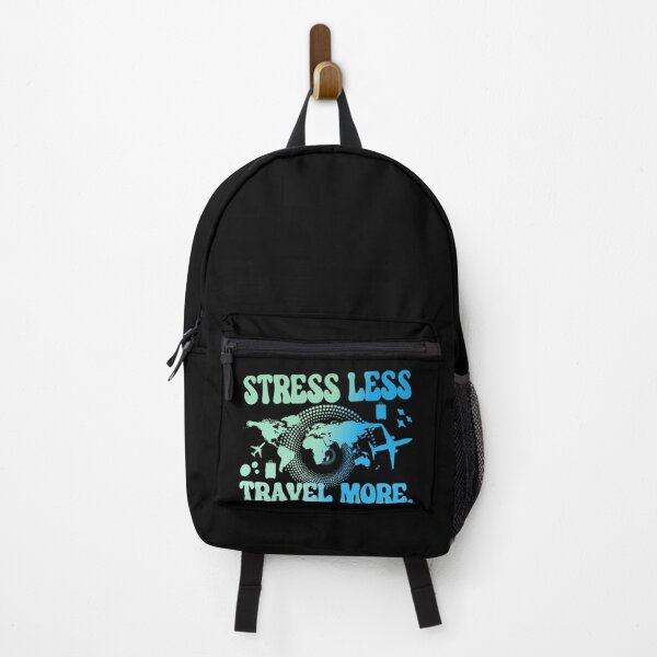 Item preview, Stress Less Travel More designed and sold by WiseNomad.