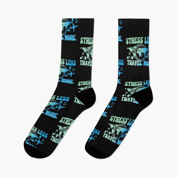Item preview, Stress Less Travel More designed and sold by WiseNomad.