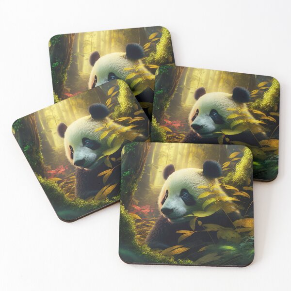 Item preview, Through Wandering Eyez- Golden Series- Panda 1 designed and sold by 4-Tha-Wandererz.