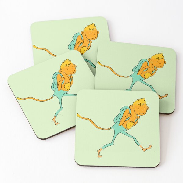 Item preview, Orange monkey designed and sold by Emma Raven.