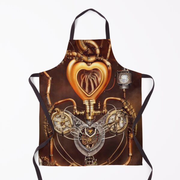 Item preview, Steampunk mechanical heart designed and sold by Dendros-Studio.