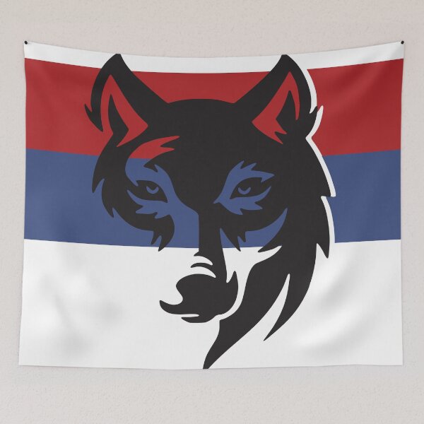 Item preview, Vuk Srbija majica designed and sold by TinThor.