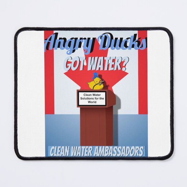 Item preview, Angry Ducks Clean Water Ambassadors Canada designed and sold by Kin9Me.