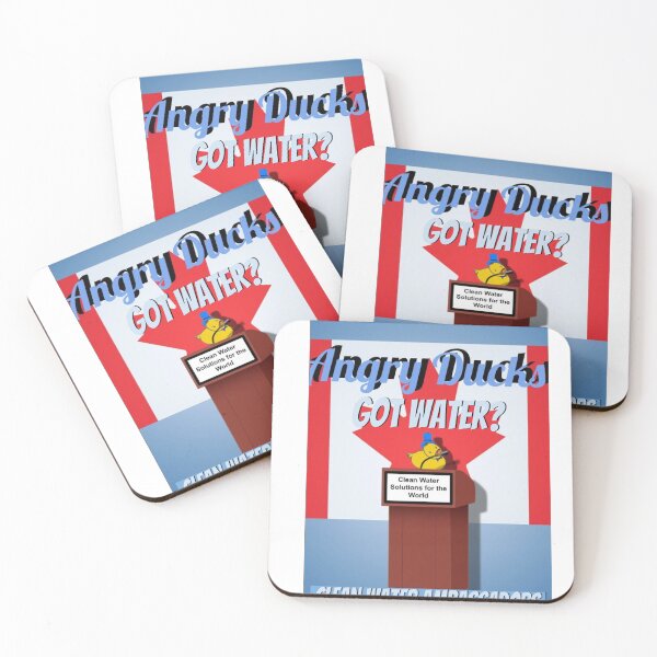 Item preview, Angry Ducks Clean Water Ambassadors Canada designed and sold by Kin9Me.