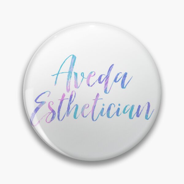 Item preview, Rainbow Aveda Esthetician Cursive  designed and sold by Dalaura.