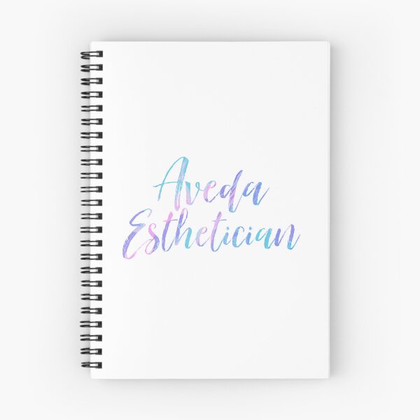 Item preview, Rainbow Aveda Esthetician Cursive  designed and sold by Dalaura.