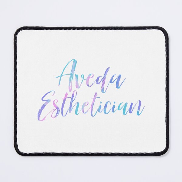 Item preview, Rainbow Aveda Esthetician Cursive designed and sold by Dalaura.