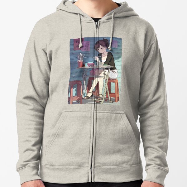 Ramen With Sensei Zipped Hoodie