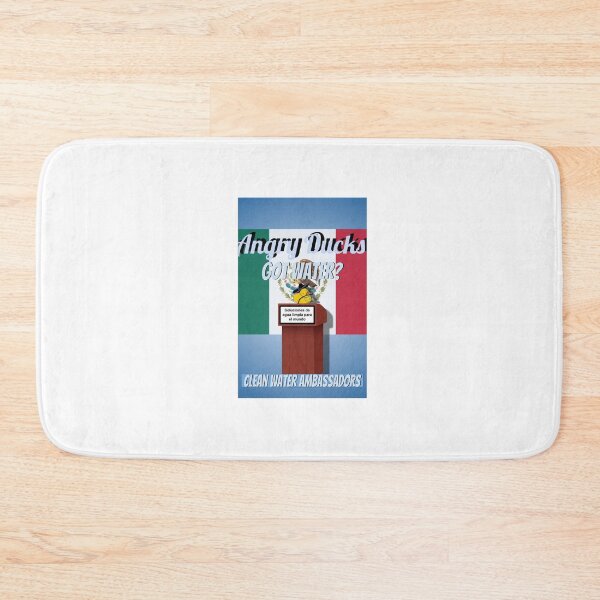 Item preview, Angry Ducks Clean Water Ambassadors Mexico designed and sold by Kin9Me.