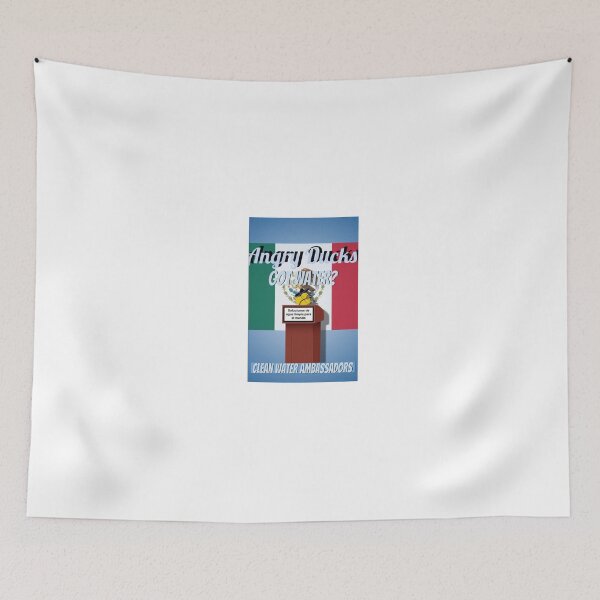 Item preview, Angry Ducks Clean Water Ambassadors Mexico designed and sold by Kin9Me.