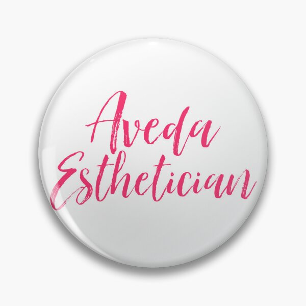 Item preview, Hot Pink Aveda Esthetician Cursive  designed and sold by Dalaura.