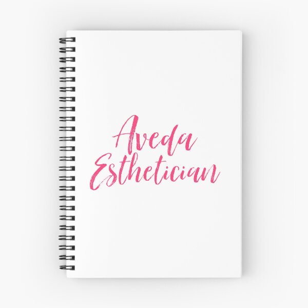 Item preview, Hot Pink Aveda Esthetician Cursive  designed and sold by Dalaura.