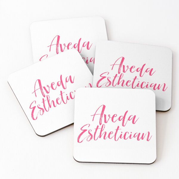 Item preview, Hot Pink Aveda Esthetician Cursive  designed and sold by Dalaura.