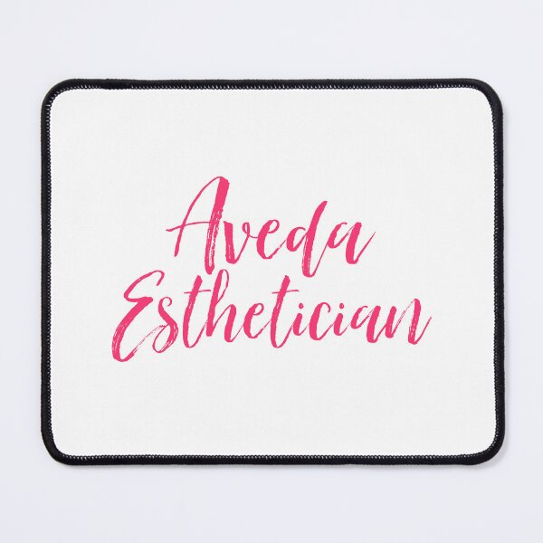 Item preview, Hot Pink Aveda Esthetician Cursive designed and sold by Dalaura.