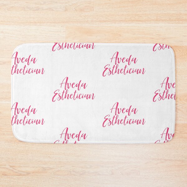 Item preview, Hot Pink Aveda Esthetician Cursive  designed and sold by Dalaura.