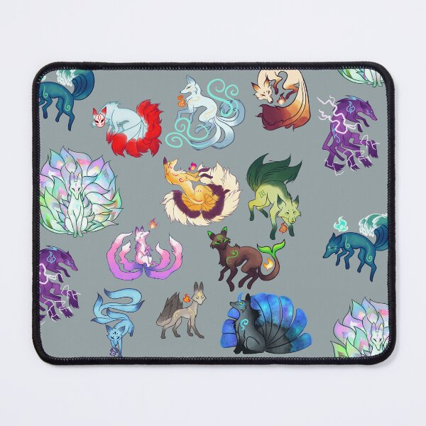 Item preview, The Elemental Kitsune designed and sold by LordyIrony.