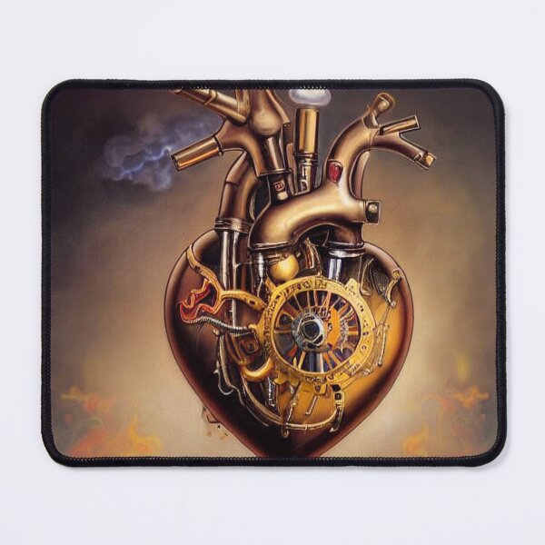 Item preview, Steampunk mechanical heart designed and sold by Dendros-Studio.