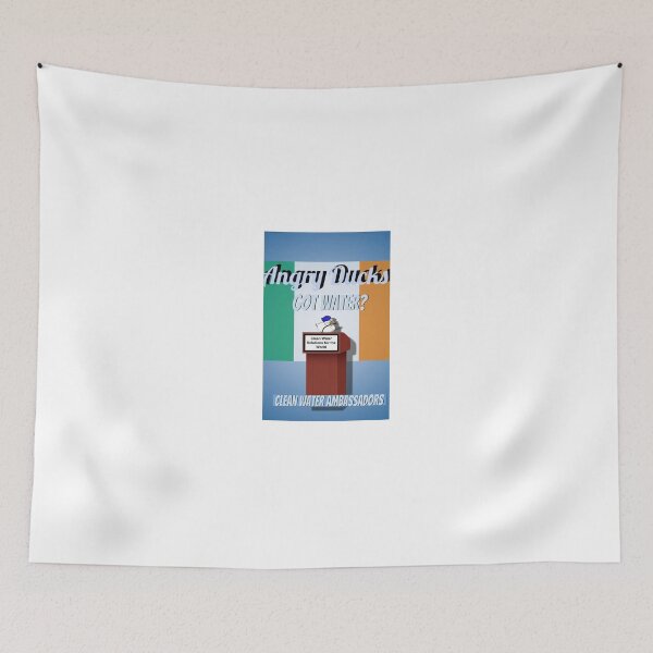 Item preview, Angry Ducks Clean Water Ambassadors Ireland designed and sold by Kin9Me.