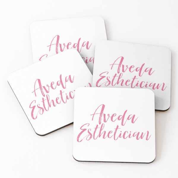 Item preview, Soft Pink Aveda Esthetician Cursive  designed and sold by Dalaura.