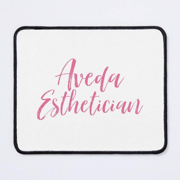 Item preview, Soft Pink Aveda Esthetician Cursive designed and sold by Dalaura.