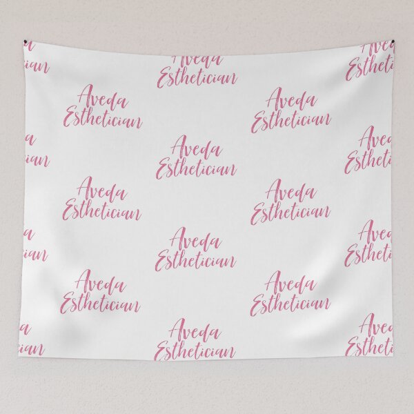 Item preview, Soft Pink Aveda Esthetician Cursive  designed and sold by Dalaura.