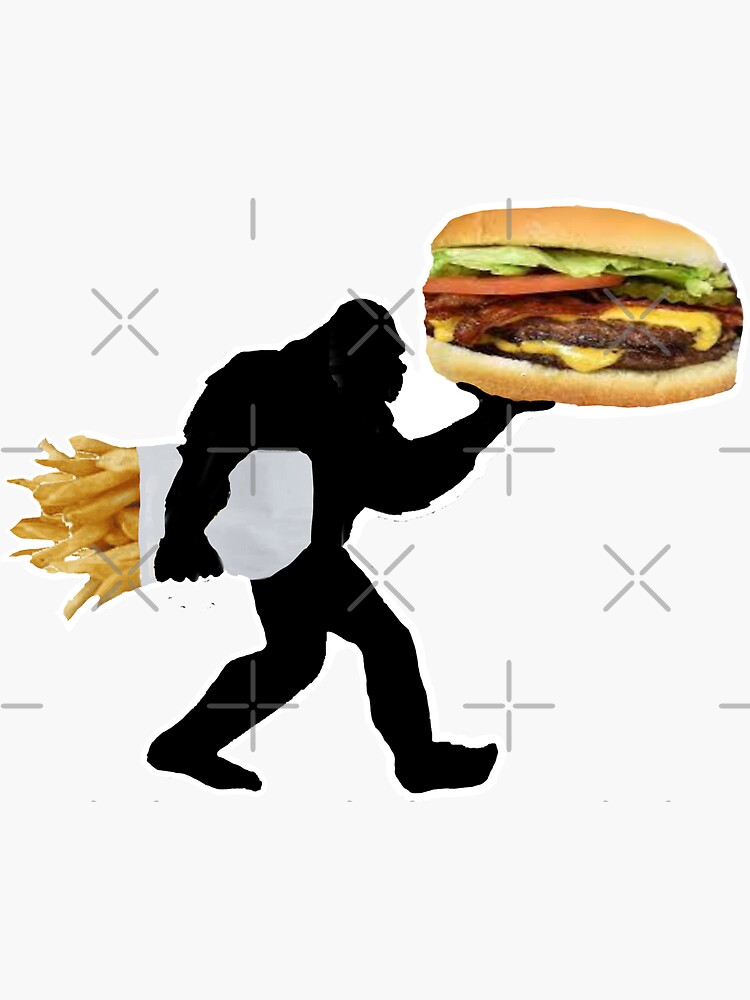 Big Burger Bigfoot | Sticker