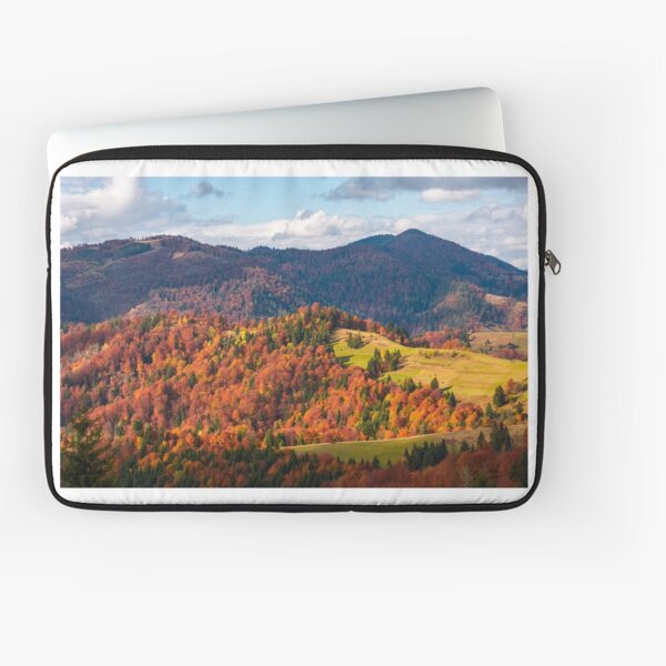 rural countryside in autumn Laptop Sleeve