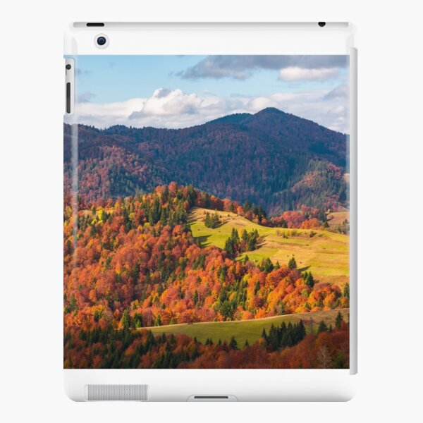 rural countryside in autumn iPad Snap Case