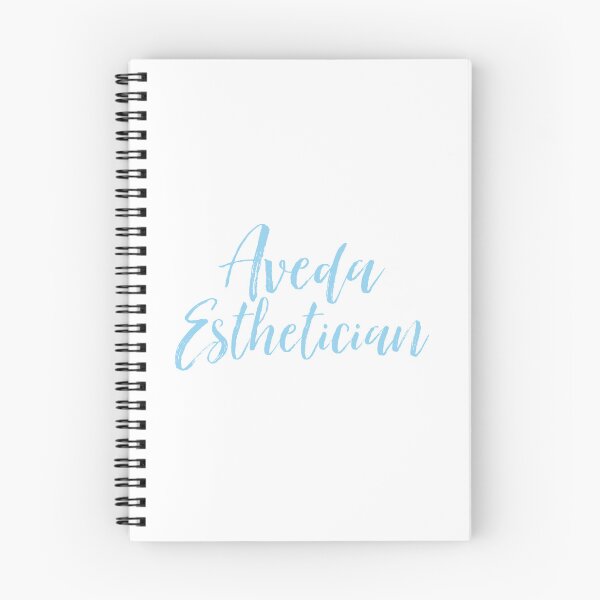 Item preview, Light Blue Aveda Esthetician Cursive  designed and sold by Dalaura.
